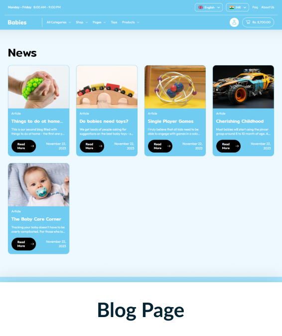 Babies Shopify Theme