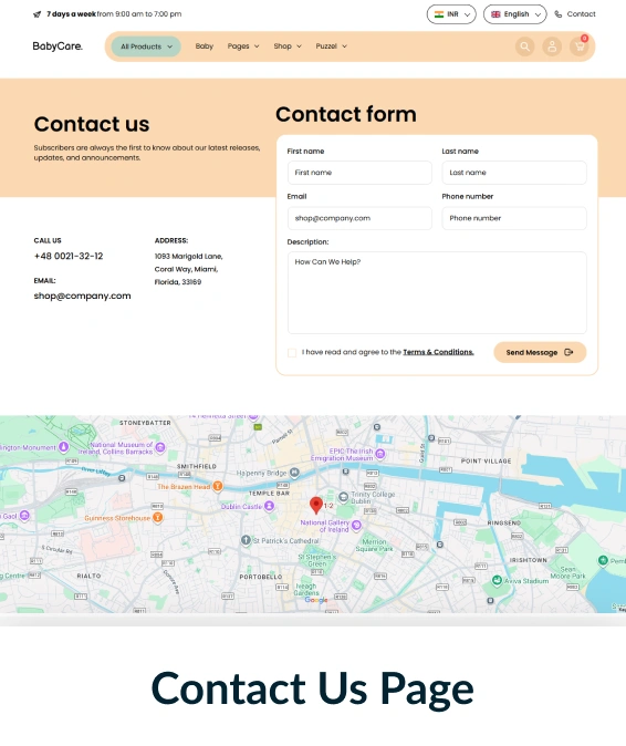Babycare Shopify Theme