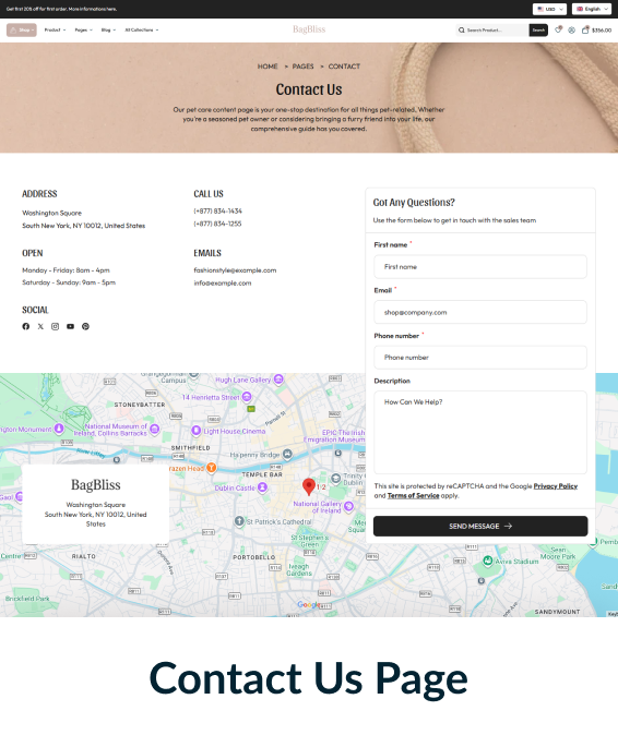 Bagbliss Shopify Theme