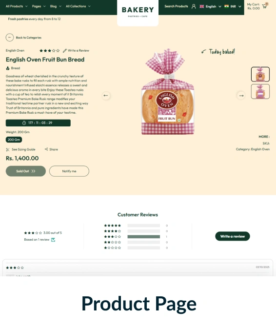 Bakery Shopify Theme
