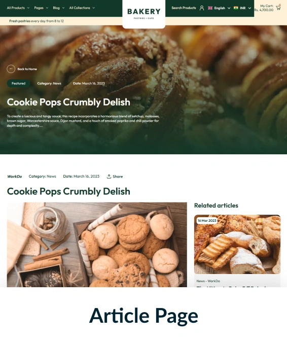Bakery Shopify Theme