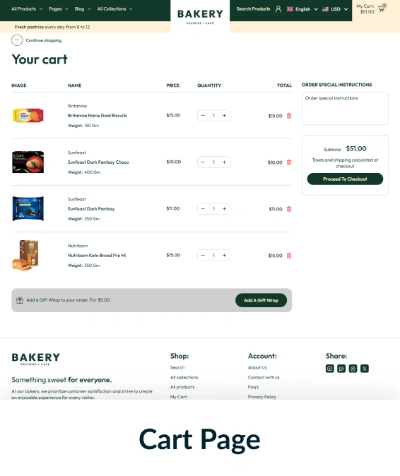 Bakery Shopify Theme