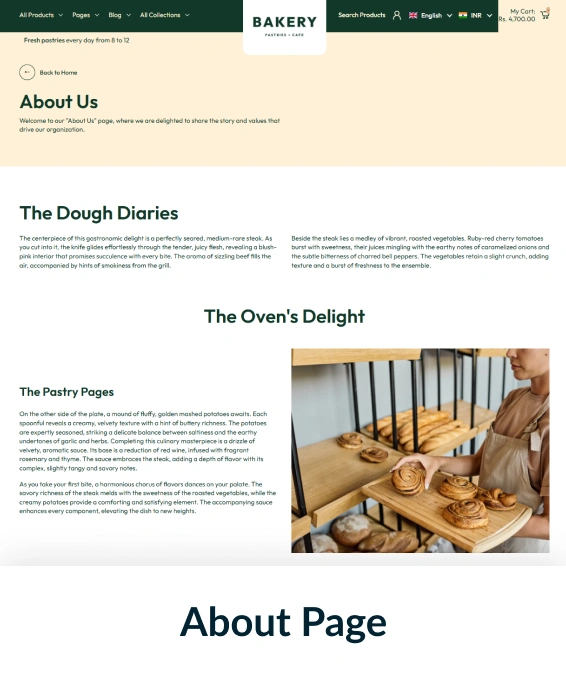 Bakery Shopify Theme