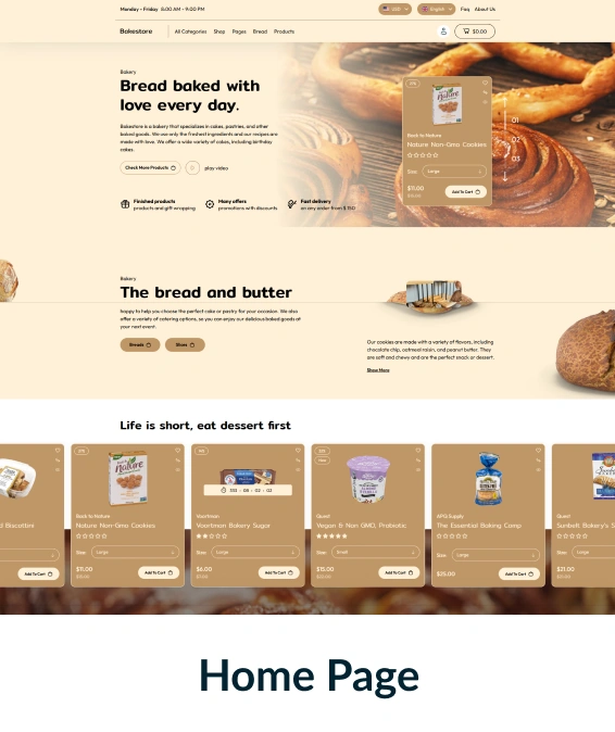 Bake Store Shopify Theme