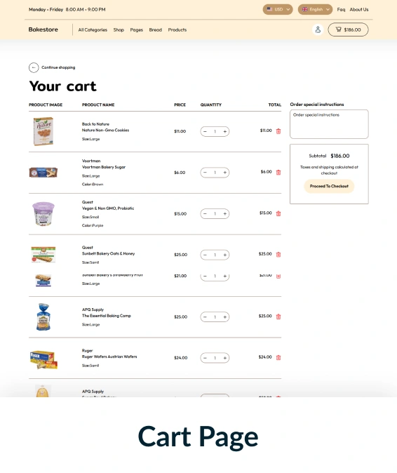 Bake Store Shopify Theme