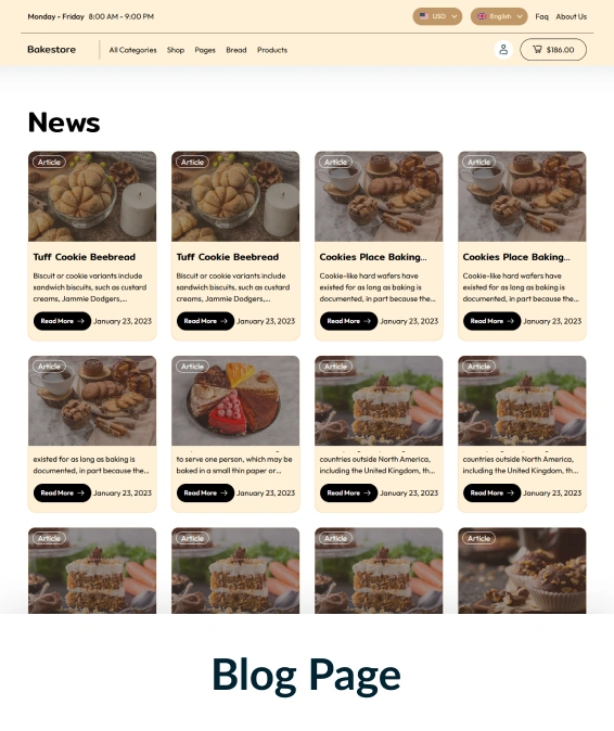 Bake Store Shopify Theme
