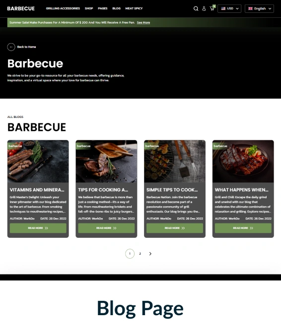 Barbecue Shopify Theme