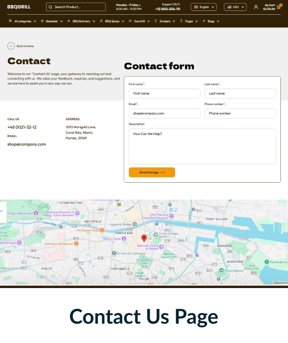 BBQ Grill Shopify Theme
