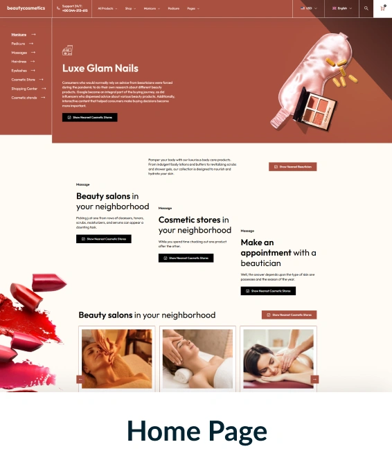 Beauty Cosmetics Shopify Theme