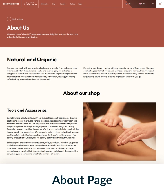 Beauty Cosmetics Shopify Theme