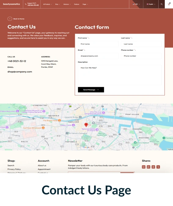 Beauty Cosmetics Shopify Theme