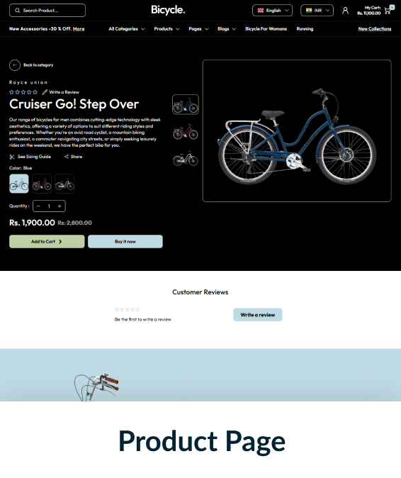 Bicycles Shopify Theme