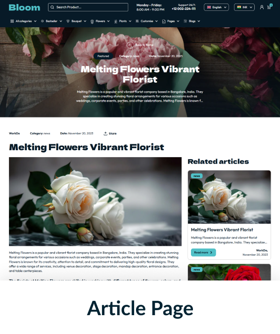 Bloom Shopify Theme