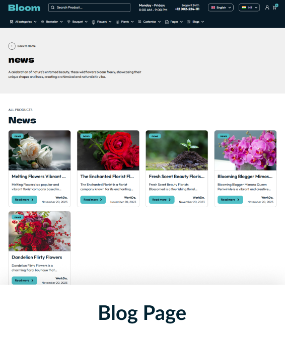 Bloom Shopify Theme