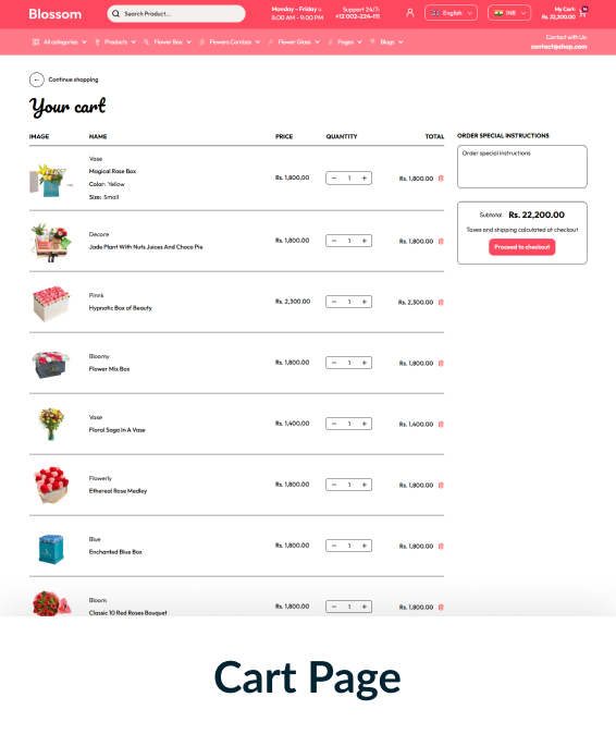 Blossom Shopify Theme