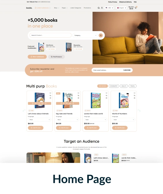 Books Shopify Theme