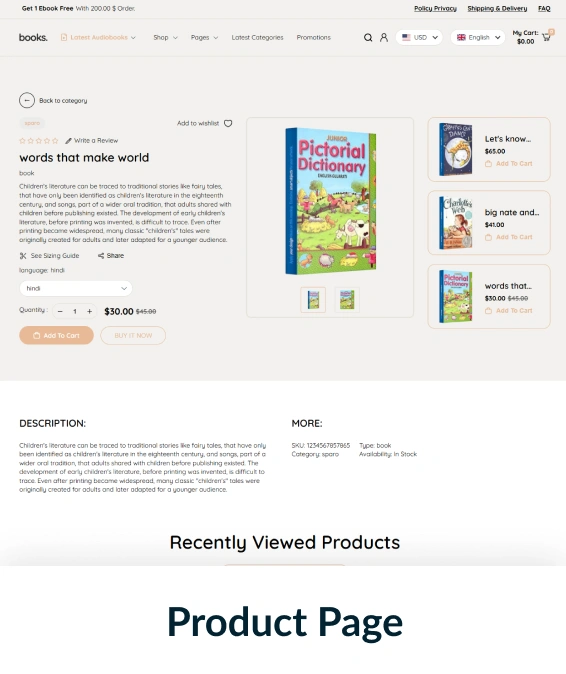 Books Shopify Theme