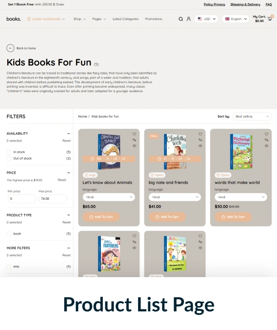 Books Shopify Theme