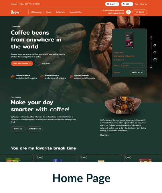 Brew Shopify Theme
