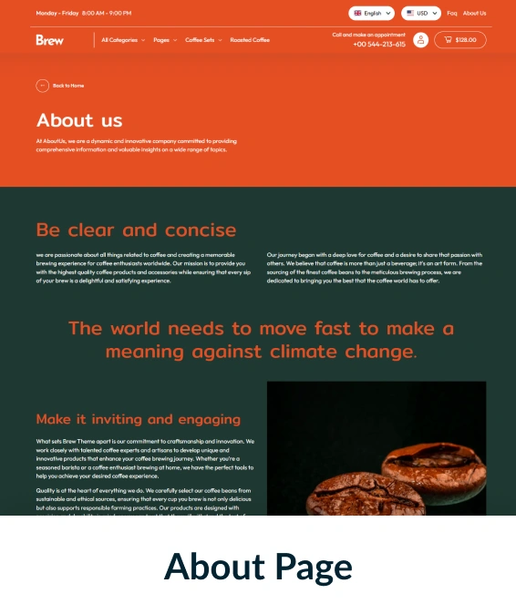 Brew Shopify Theme
