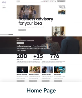 Business Advisory Shopify Theme