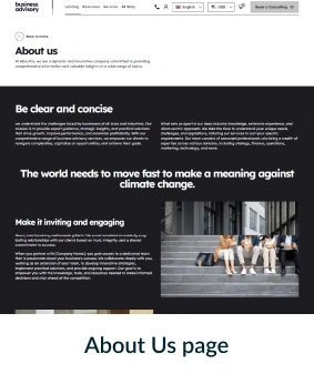 Business Advisory Shopify Theme