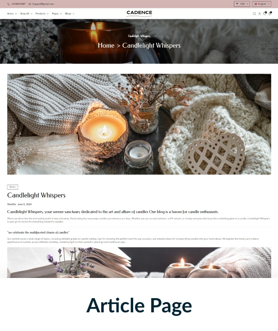 Cadence Shopify Theme