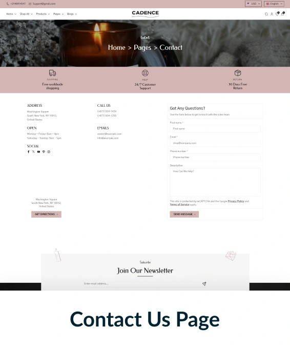 Cadence Shopify Theme