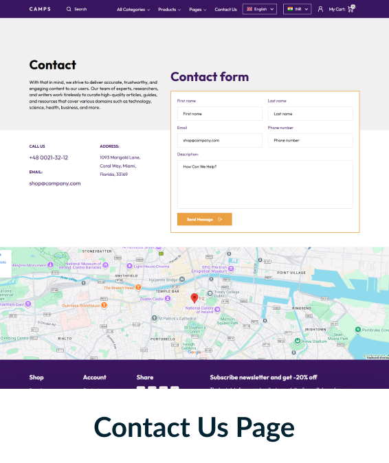 Camps Shopify Theme