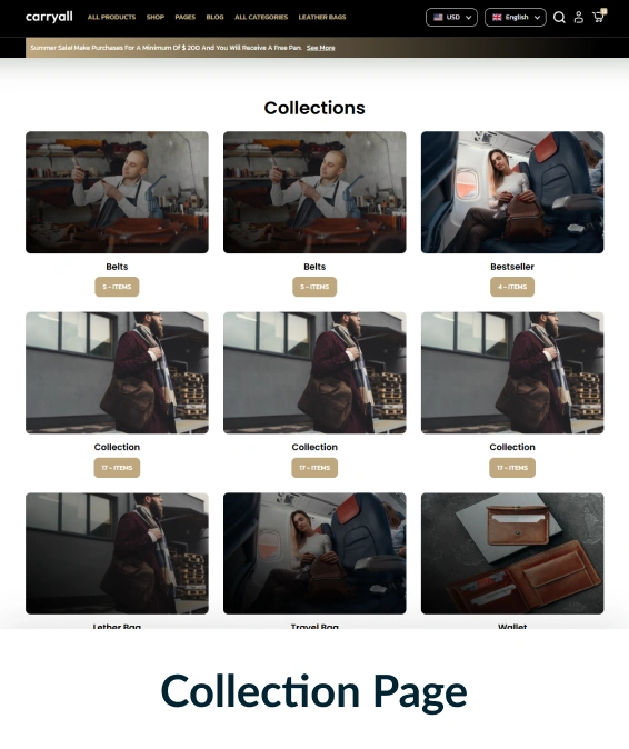 Carry All Shopify Theme