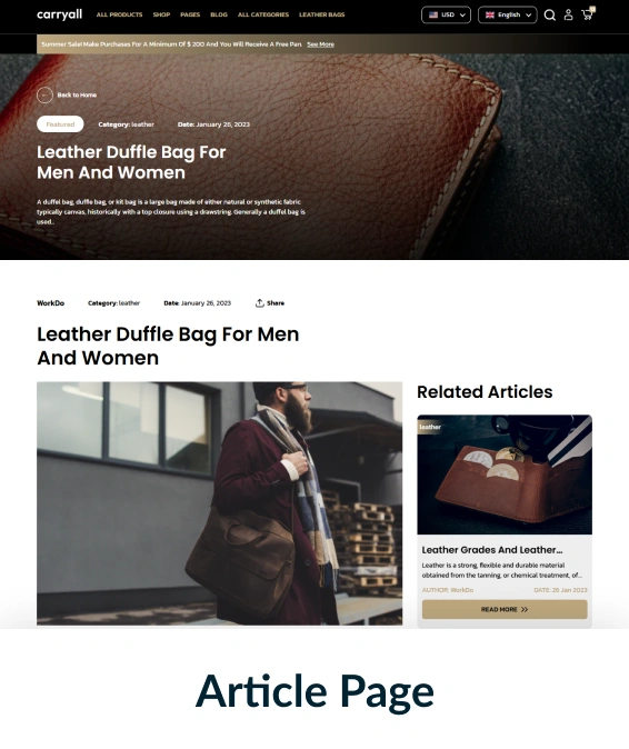 Carry All Shopify Theme