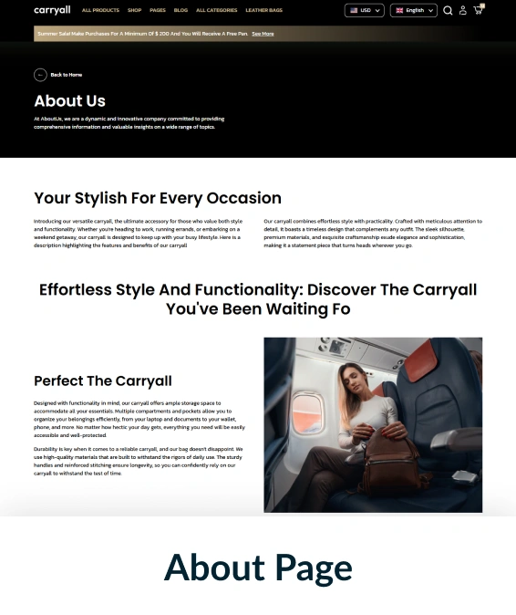 Carry All Shopify Theme