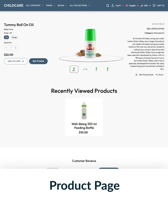 Childcare Shopify Theme