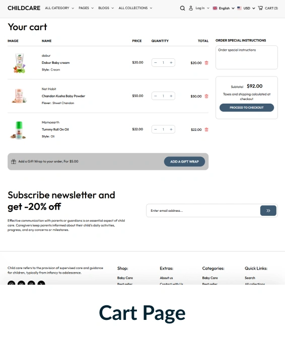 Childcare Shopify Theme