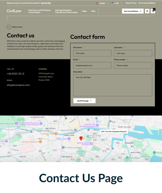 Civil Law Shopify Theme