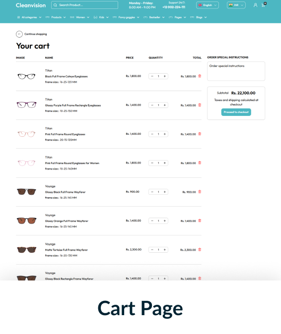 Cleanvision Shopify Theme