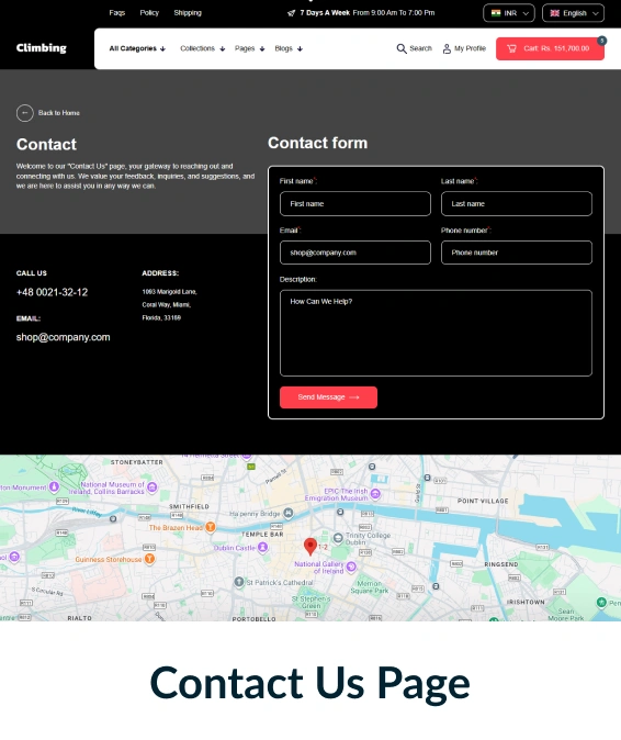 Climbing Shopify Theme