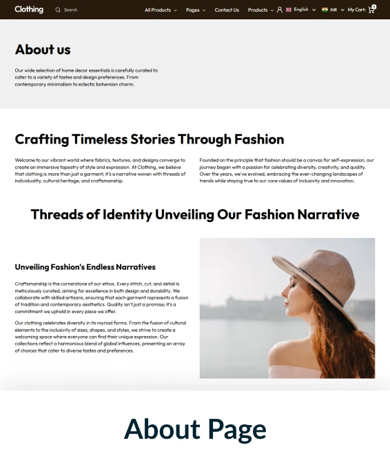Clothing Shopify Theme
