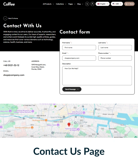 Coffee Shopify Theme