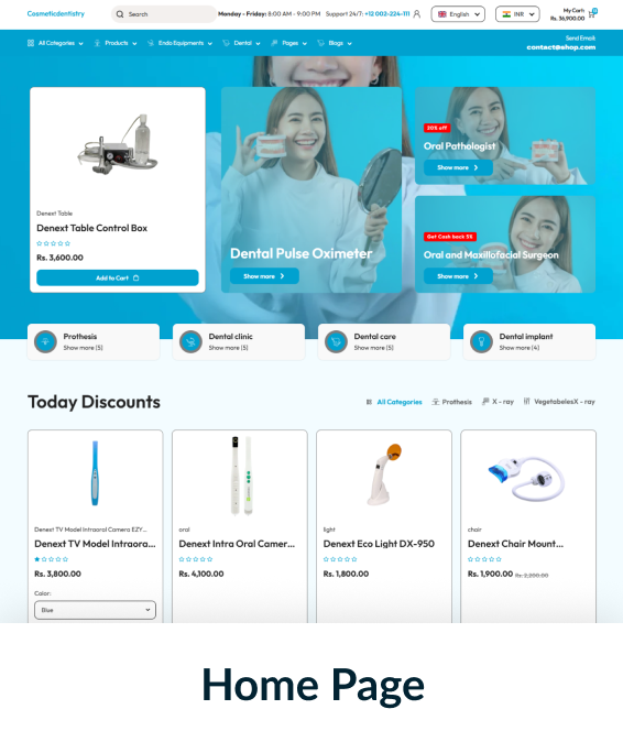 Cosmetic Dentistry Shopify Theme