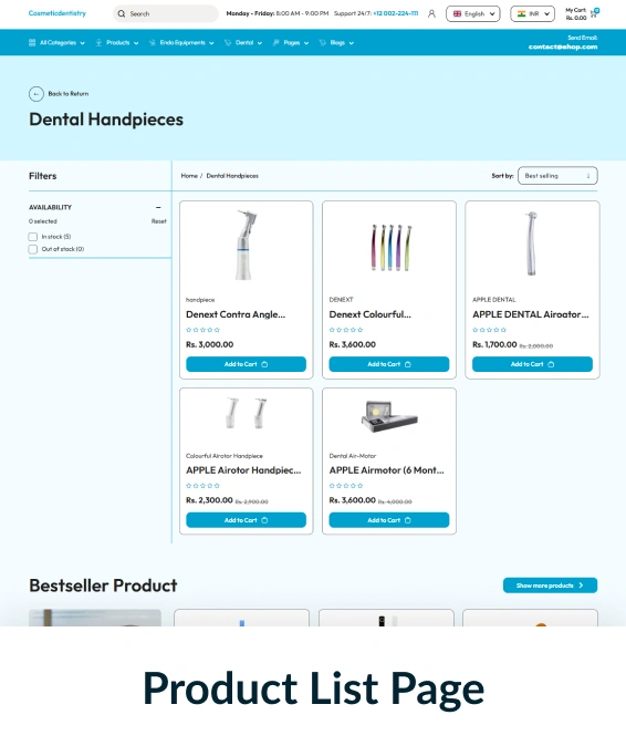 Cosmetic Dentistry Shopify Theme