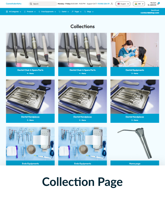 Cosmetic Dentistry Shopify Theme