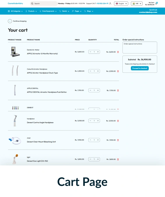 Cosmetic Dentistry Shopify Theme