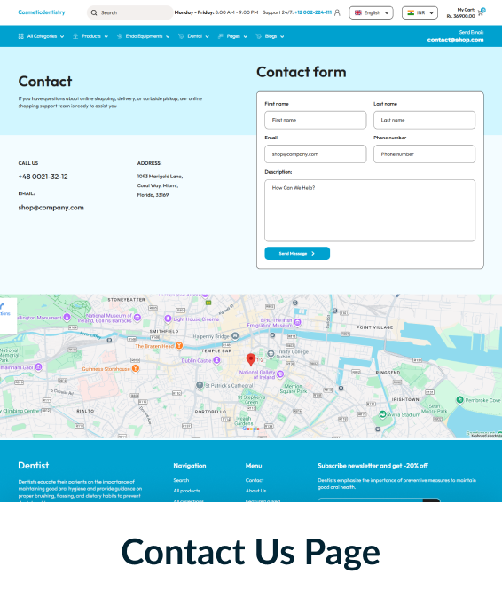 Cosmetic Dentistry Shopify Theme