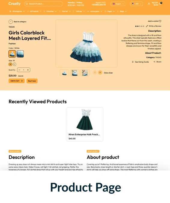 Crazily Shopify Theme