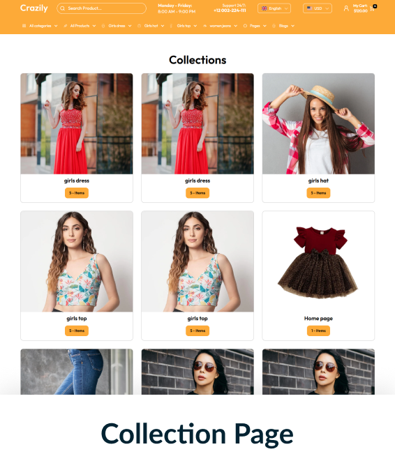 Crazily Shopify Theme