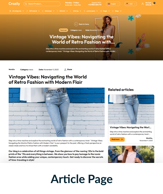 Crazily Shopify Theme