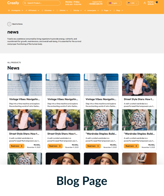 Crazily Shopify Theme