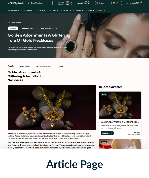 Crown Jewel Shopify Theme