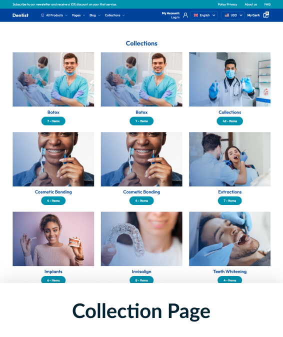 Dentist Shopify Theme